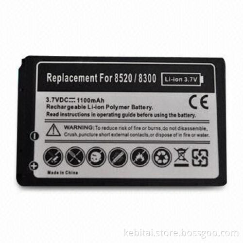 PDA Battery, Suitable for BB 9300/8520, with Dikte Battery Cell and Long Talking/Standby Time